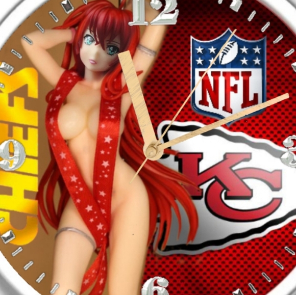 Kansas City Chiefs clock - Picture 2 of 4